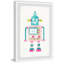 «Girly Robot» par Tomaz, reproduction encadrée-759657018