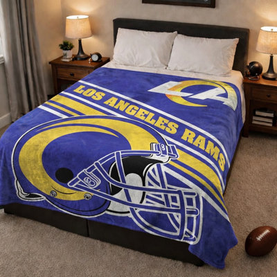 Plush NFL Blankets, 60"x80", Super Soft & Warm - All Teams