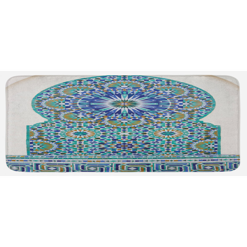 Eclectic Polyester Kitchen Mat