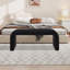 Banc, banc d'entrée, banc de chambre à coucher, banc rembourré, banc moderne en forme de U-1317569900
