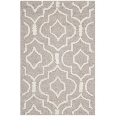 Cannen Hand Tufted Wool Geometric Rug