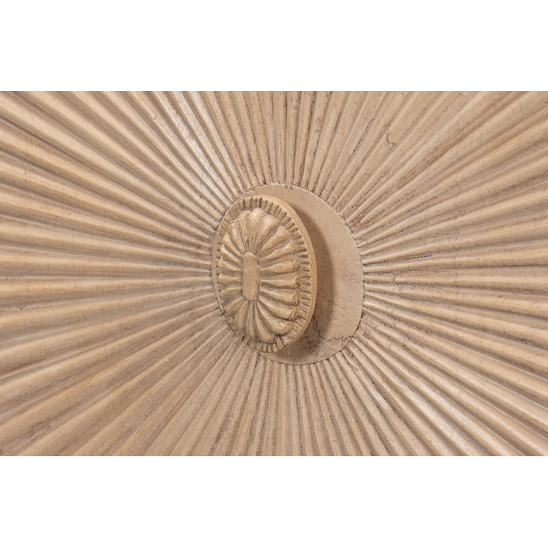 Rayon 76'' W Solid Wood Sideboard
