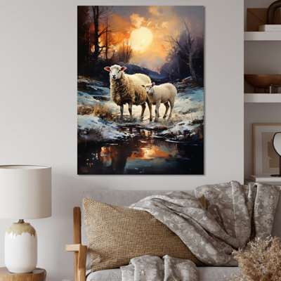 " Sheep Luminous Flock II "