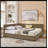 Queen Size Upholstered Tufted Bed Frame, Sofa Bed with Comfortable Backrest and Armrests, Ideal for Bedroom and Living Room, Velvet-1760250206-1760250207