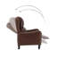 Ipina Leather Match Manual Recliner-156602544