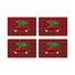 Xmas Tree Plaid Rectangle Tabletop Set