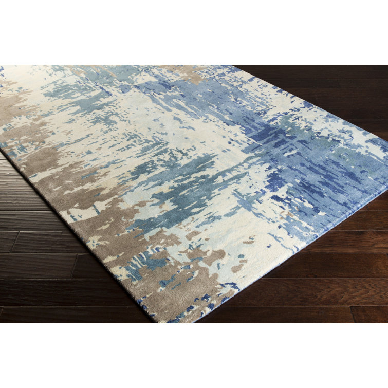 Ratcliff Hand Tufted Abstract Indoor Rug