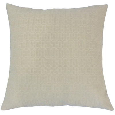 Geometric Reversible Throw Pillow