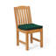6 Seats 7 Pcs Grade-A Teak Wood Dining Set: 118" Double Extension Mas Oval Trestle Leg Table And 6 Devon Armless Chairs #11DV2700-243045492