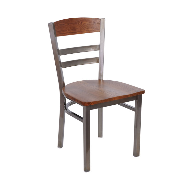 Barrick Metal Frame Ladder Back Chair