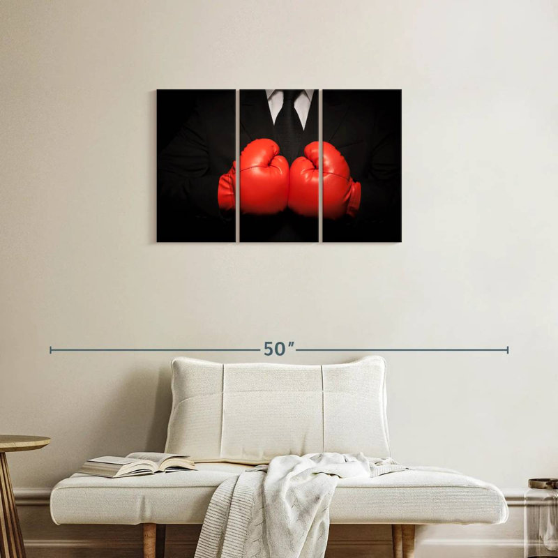 Boxer homme d'affaires Sireci, H 20 po x l 33 po