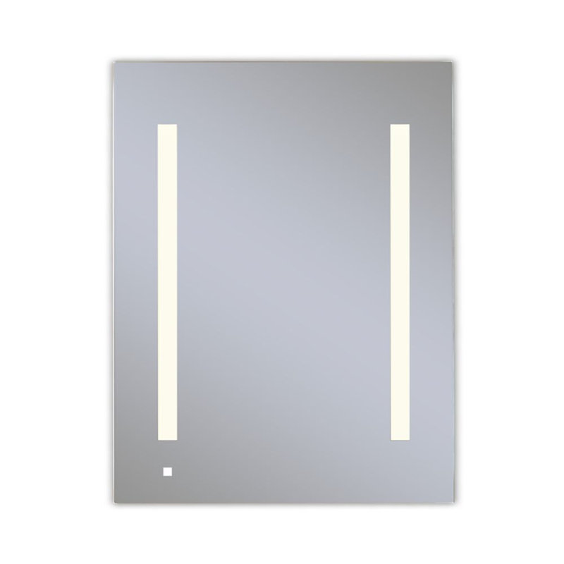 Armoire à pharmacie à fixation en surface AiO avec 3 tablettes réglables, H 30 po x l 23,25 po x P 4,625 po, Droite