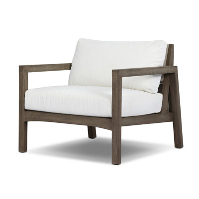 Nilson Outdoor Teak Lounge Chair