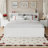 Wooden Platform Bed With Multi-Storage Headboard, Usb And 2 Drawers-451355281