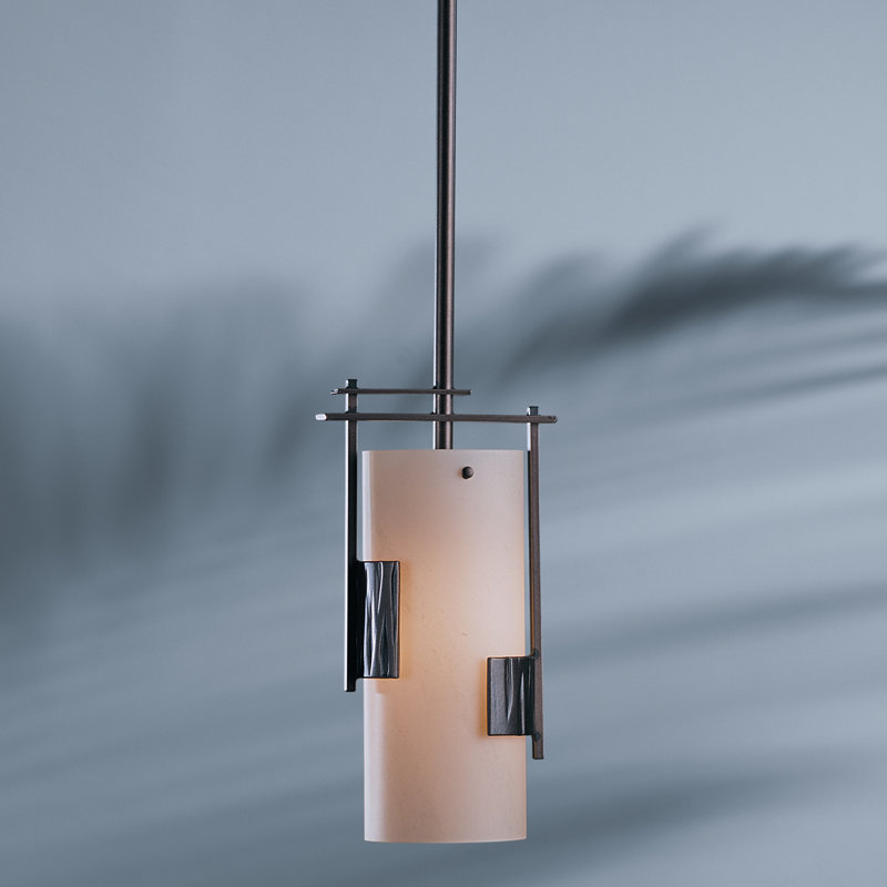 Fullered Impressions Mini Pendant, Bronze