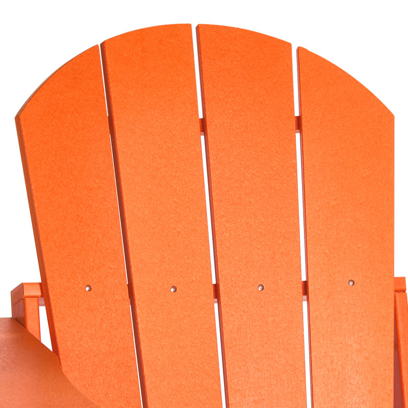 Chaise Adirondack pliante Shawnna, Orange
