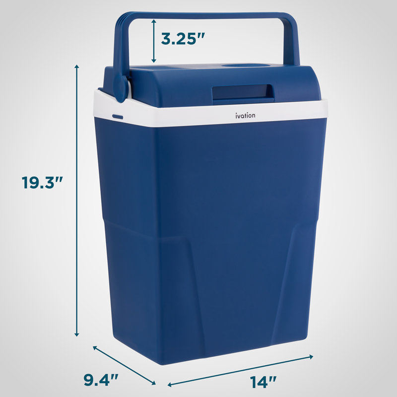 Ivation 23 Quarts Handheld Cooler in Blue
