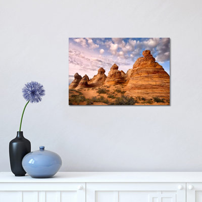 Arizona Peaks I 1 Piece Wrapped Canvas Wall Art