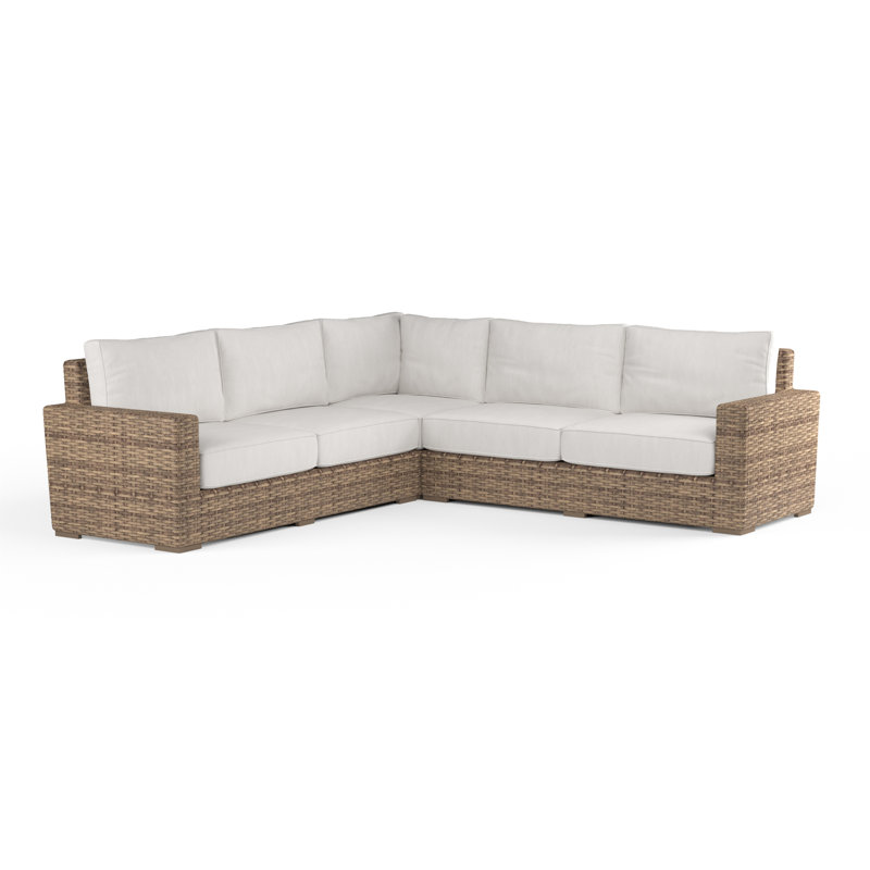 Canapé modulaire avec coussins Havana, Toile lin Sunbrella®