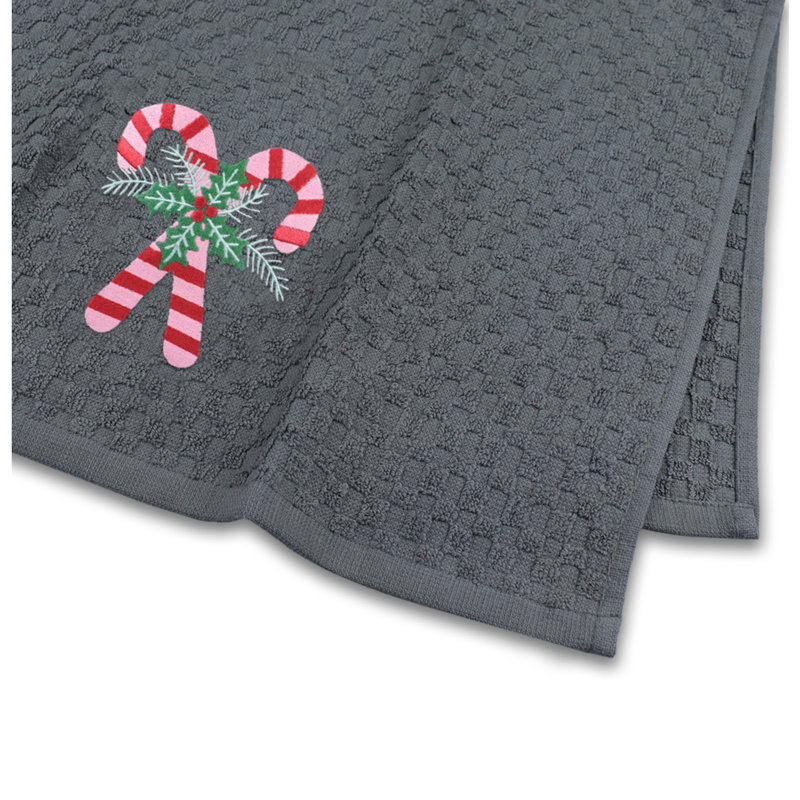 Cotton Tea Towel Kitchen Towel, Grey
