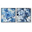 Beaucanton - Ensemble de 2 collages floraux carrés-101856279-101856278