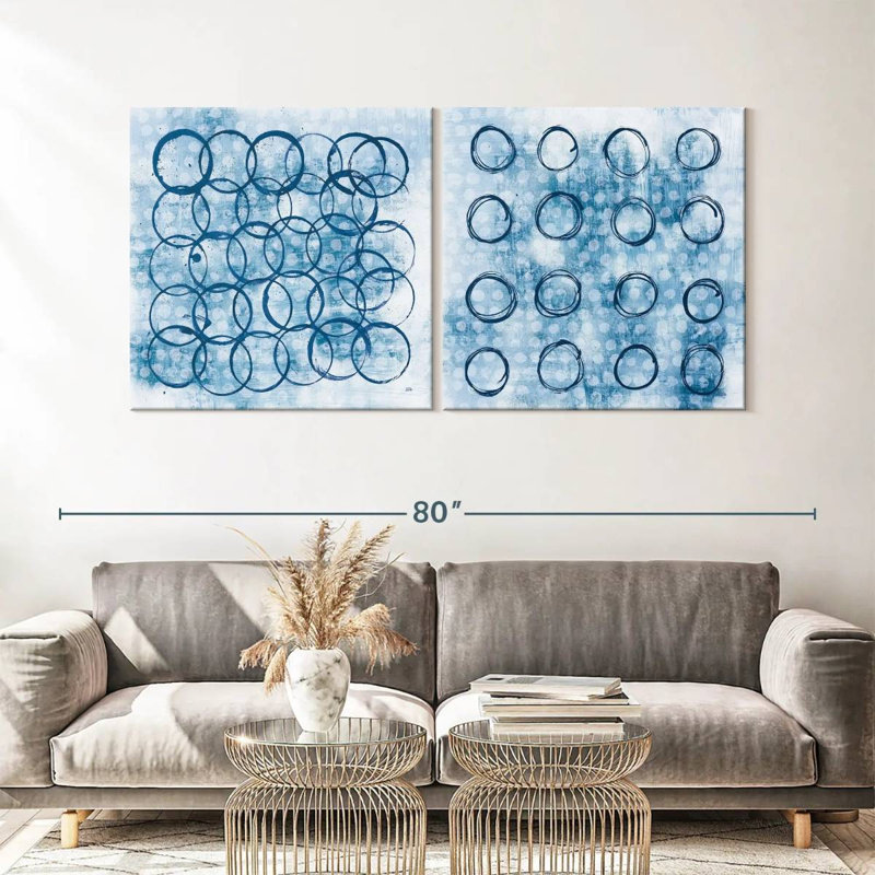 Diptyque Eclipse, H 32 po x l 65 po