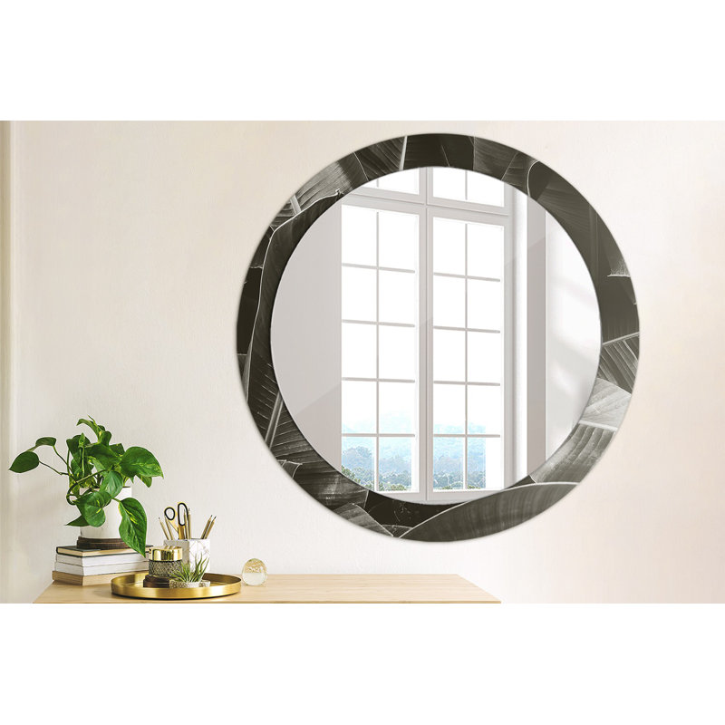 Huldar Glass Flat Wall Mirror