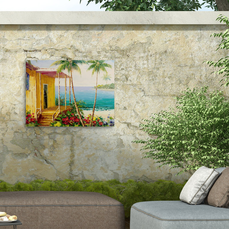 Toile d'extérieur Rio Drumnasole, H 18 po x l 24 po x P 1,5 po