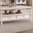 Cream style French solid wood end table