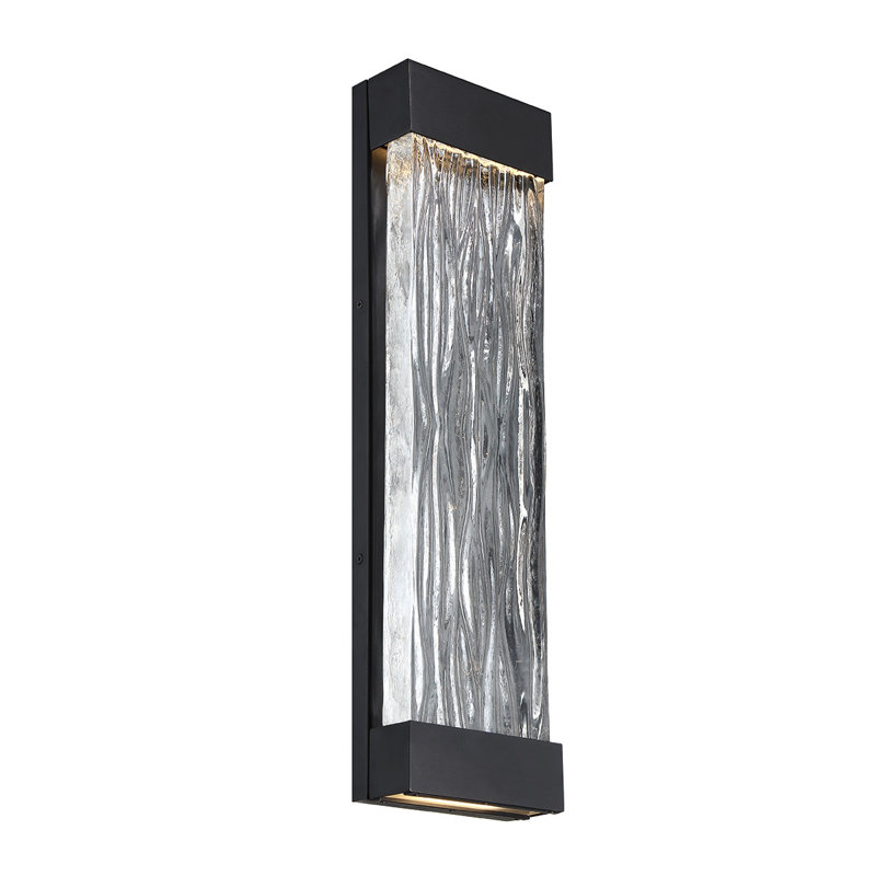 Fathom 1 - Light LED Outdoor Flush Mount, 22" H" x 6" W x 2.63" D