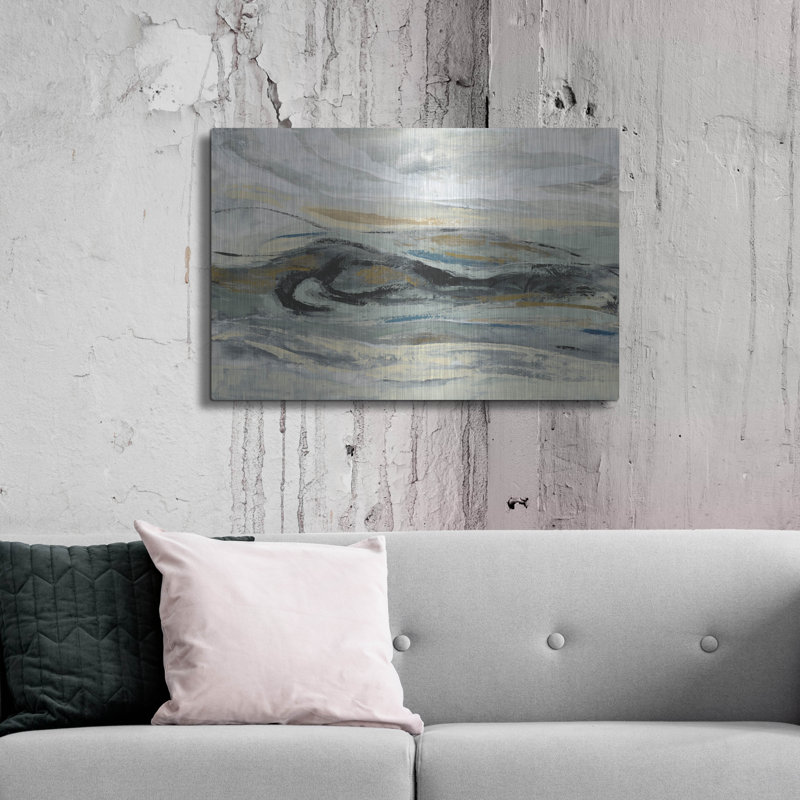 " Estuary " by Silvia Vassileva, 24" H x 36" W
