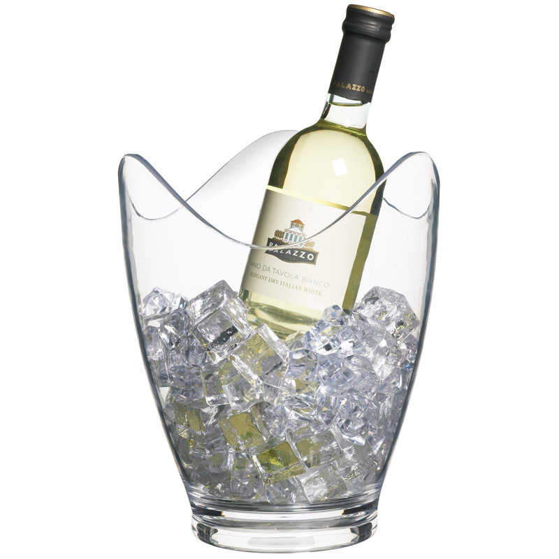 Clear Acrylic Drinks Pail / Wine Bucket