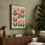 Stylized Tulip Composition Mid-Century - Wrapped Canvas-1241985982-1241985952