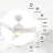3 - Blade LED Smart Ceiling Fan with Light-91062342-101939593