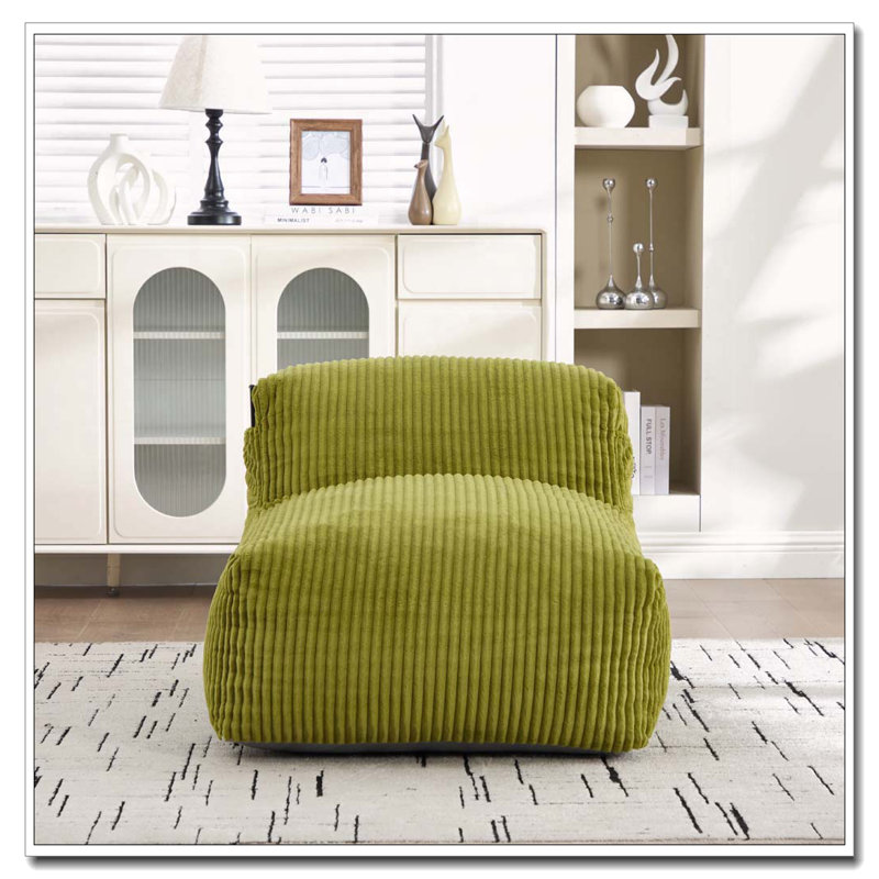 Big Bean Bag Chair, Olive
