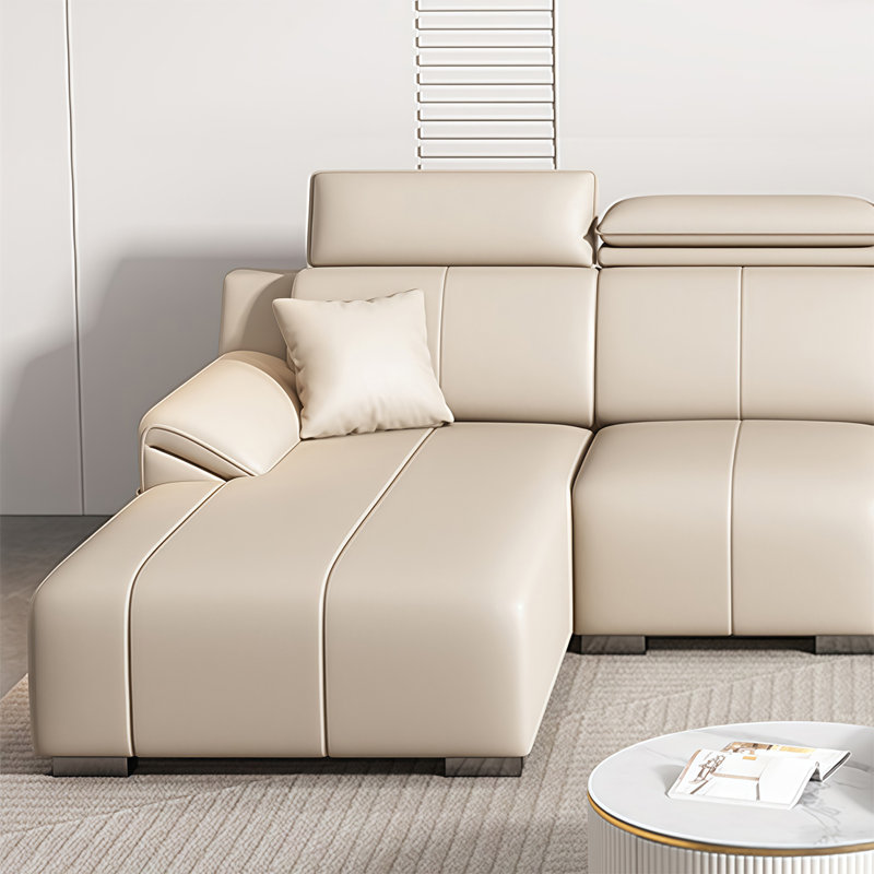 Canapé moderne simple et luxueux, H 38,58 po x l 126 po x P 70,86 po