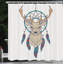 Ensemble de rideau de douche et crochets Deer-44344348