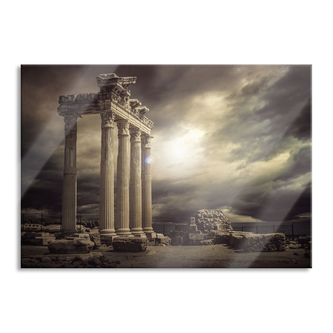 Glasbild Apollon-Tempel in Side