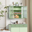 L'armoire de rangement contemporaine, menthe, s'adapte à divers styles de pièces de 27,41 po pour le vestibule, le salon, la salle de bain et la salle à manger-1534607655-1534607650