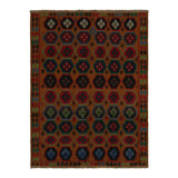One-of-a-Kind Rectangle 6’1” X 8’ Hand Knotted Area Rug