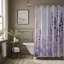Rideau de douche standard 1 pièce Watercolor Lavender Landscape-781465250