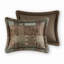 Édredon rouge très grand - Collection 4 pièces avec édredon, 2 taies décoratives avec fermetures à glissière cachées et ouate de soutien, microfibre, durabilité améliorée avec garniture décorative en ouate, lustre doux et luxueux, 2022