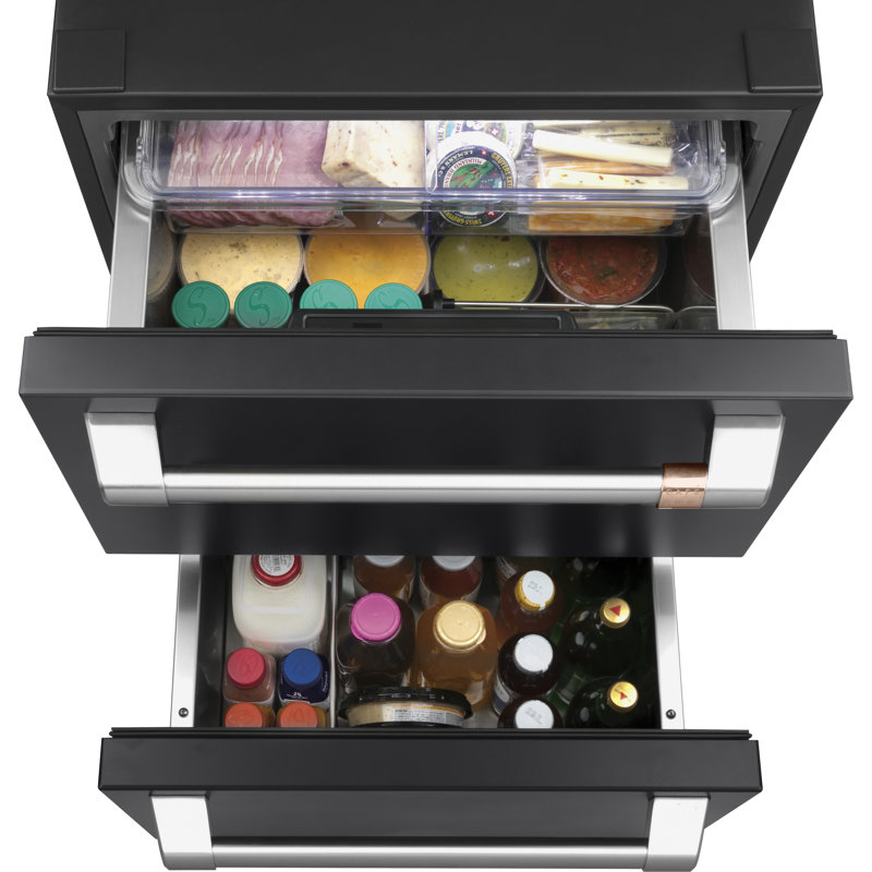 5.7 cu. ft. Undercounter Mini Fridge, Matte Black