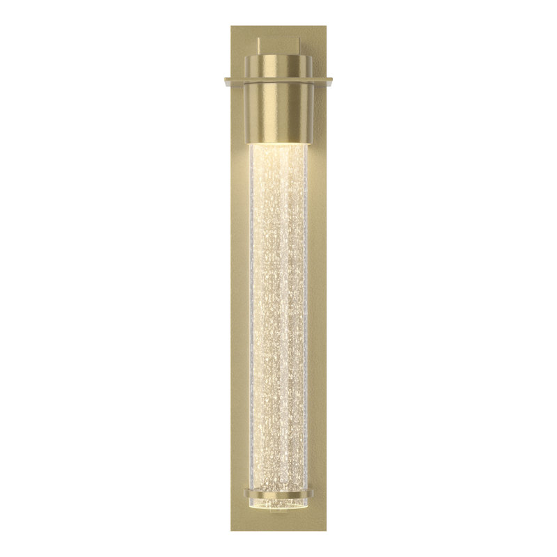 Airis Flush Mounted Sconce, Modern Brass, 18.3" H x 4.5" x 4" D