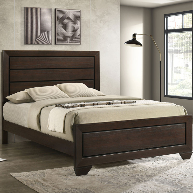 Wood Panel Bed