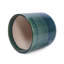 Ensemble de 3 pots de fleurs en céramique grille, pot de fleurs moderne pour patio, jardin, rebord de fenêtre - bleu vert-1347778428