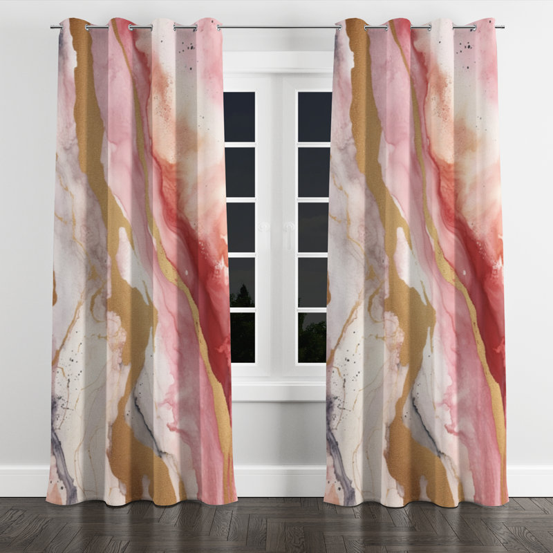 Andreau - Modern Grommet Curtain - Velvet Room Darkening - 1 panel, 52" W x 90" L, Silver Grommets