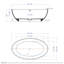 67'' x 39.4'' Freestanding Soaking Resin Bathtub