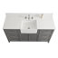 Meuble-lavabo simple 60 po Aisa-565349170