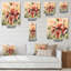 Horloge murale coquelicot sur un champ-65053081